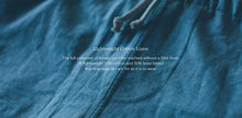 Load image into Gallery viewer, Sun Bleached Indigo Linen and Cotton Leisure Shorts