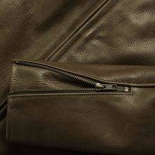 Load image into Gallery viewer, The Moto Jacket in Loden Steerhide
