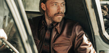 Load image into Gallery viewer, The Moto Jacket in Espresso Steerhide
