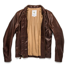 Load image into Gallery viewer, The Moto Jacket in Espresso Steerhide
