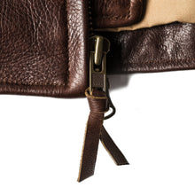 Load image into Gallery viewer, The Moto Jacket in Espresso Steerhide
