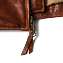 Load image into Gallery viewer, The Moto Jacket in Whiskey Steerhide
