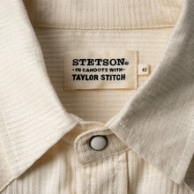 Load image into Gallery viewer, The Western Shirt in Natural Corded Denim
