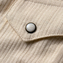 Load image into Gallery viewer, The Western Shirt in Natural Corded Denim
